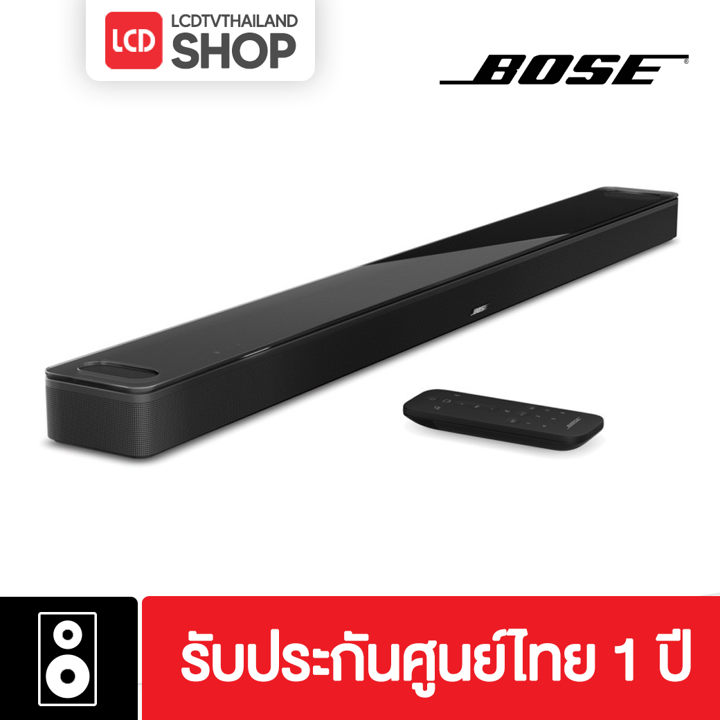 Bose Smart Soundbar 900 Black ลำโพง Soundbar Dolby Atmos รับประกันศูนย์ไทย 1 ปี